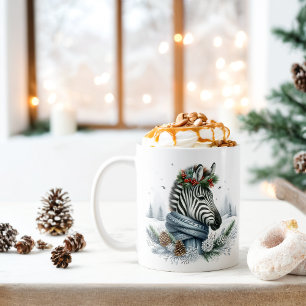 Winter Vibes Zebra - Kaffeetasse
