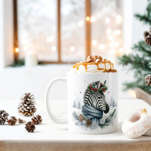 Winter Vibes Zebra - Kaffeetasse