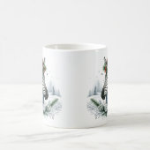Winter Vibes Zebra - Kaffeetasse (Mittel)