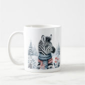 Winter Vibes Zebra - Kaffeetasse (Links)