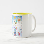 Winter Vibes Zweifarbige Tasse (VorderseiteRechts)