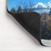 Winter View at Mount Shasta, CA Mousepad (Ecke)