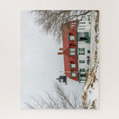 Winter View of Point Betsie - 520 Stück Puzzle (Vertikal)