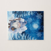 Winter Village & Gnome Jigsaw Puzzle (Horizontal)