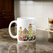 Winter Village Nutcracker Coffee Tasse