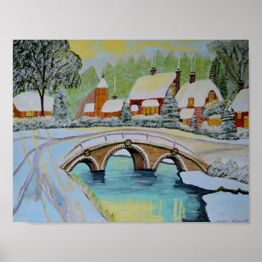 Winter Village Poster (Vorne)