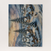Winter Village Puzzle (Vertikal)