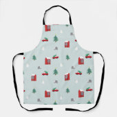 Winter Village Schürze (Vorderseite)