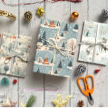 Winter Vintag Blue Set 3 Geschenkpapier Set<br><div class="desc">Das Vintage blaue Winter-Set mit 3 Wrapping Paper Sheets, einer zeitlosen Kollektion, die Ihr Geschenkerlebnis bereichern soll. Jedes Blatt zeichnet sich durch ein exquisites, Vintag inspiriertes Design in ruhigen Blautönen aus, das ein Gefühl von Nostalgie und Eleganz hervorruft. Das hochwertige Papier sorgt für ein luxuriöses Ambiente und eine tadellose Präsentation...</div>