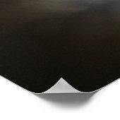 Winter Vollmond Poster (Ecke)