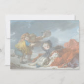 Winter von Jean-Honore Fragonard (Rückseite)