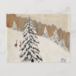 Winter von Julian Falat Weihnachten Postkarte