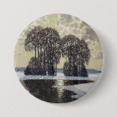 Winter (von Vilhelms Purvitis) Button (Vorderseite)