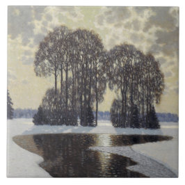 Winter (von Vilhelms Purvitis) Fliese