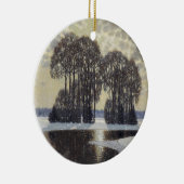 Winter (von Vilhelms Purvitis) Keramik Ornament (Rechts)