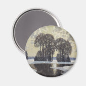 Winter (von Vilhelms Purvitis) Magnet (Vorderseite/Rückseite)