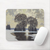 Winter (von Vilhelms Purvitis) Mousepad (Mit Mouse)