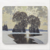 Winter (von Vilhelms Purvitis) Mousepad (Vorne)