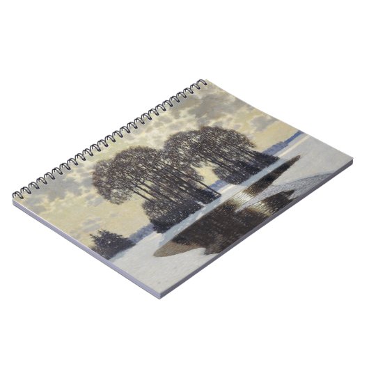 Winter (von Vilhelms Purvitis) Notizblock (Linke Seite)