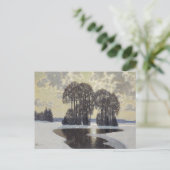 Winter (von Vilhelms Purvitis) Postkarte (Stehend Vorderseite)