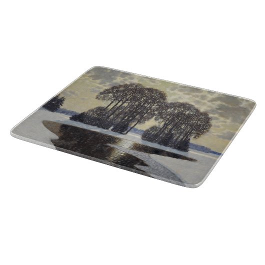 Winter (von Vilhelms Purvitis) Schneidebrett (Ecke)