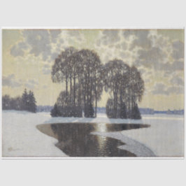 Winter (von Vilhelms Purvitis) Seidenpapier