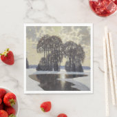 Winter (von Vilhelms Purvitis) Serviette (Beispiel)