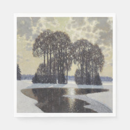 Winter (von Vilhelms Purvitis) Serviette