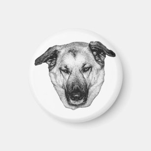 Winter-Wachmagnet Magnet