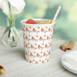 Winter-Wald-Baby-Party Pappbecher