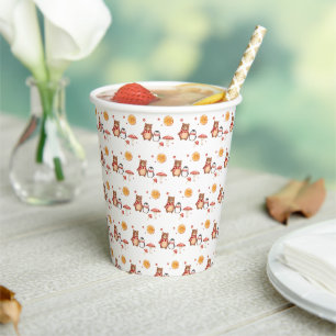 Winter-Wald-Baby-Party Pappbecher