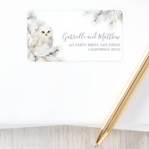 Winter-Wald-Baby-Shower-Adresse