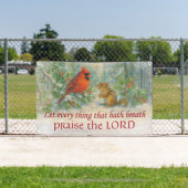 Winter-Wald-Christliche-Kirche-Schrift Banner (Insitu)