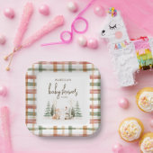 Winter-Wald-Wald-Baby-Party Pappteller (Party)