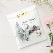 Winter-Wald-Watercolor-Geschenktüten Geschenktütchen (Versiegelt)