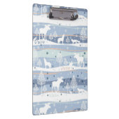 Winter-Waldtiere Klemmbrett (Rechts)