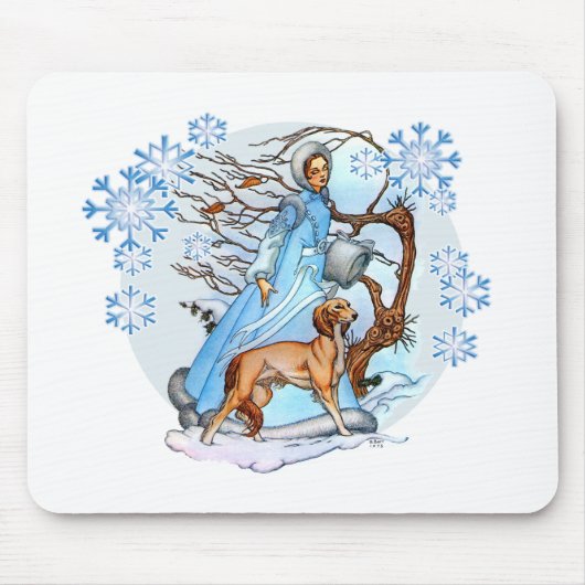 Winter Walk-Mauspad Mousepad (Vorne)