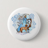 Winter-Wander-Knopf Button (Vorderseite)