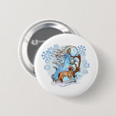 Winter-Wander-Knopf Button (Vorne & Hinten)