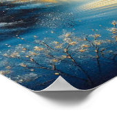 Winter Wandkunstposter Poster (Ecke)