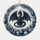 Winter Warden of the Wreath Keramik Ornament (Hinten)