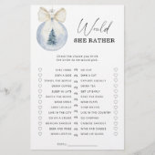 Winter Wäre sie lieber Brautparty (Vorderseite)