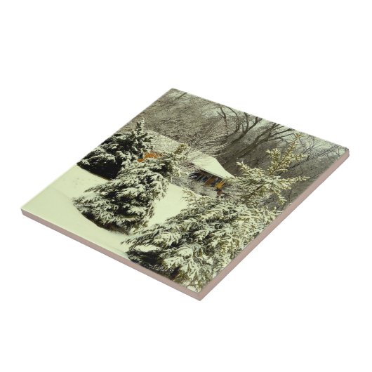 Winter-Wärme Fliese (Seite)