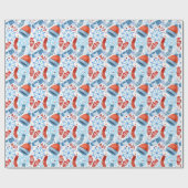 Winter-Wärme Geschenkpapier (Flach)