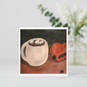 Winter Warmth Karte (Stehend Vorderseite)