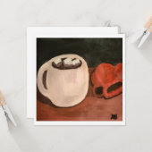 Winter Warmth Karte (Vorderseite/Rückseite Beispiel)