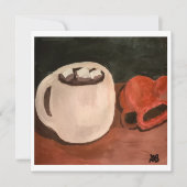 Winter Warmth Karte (Vorderseite)