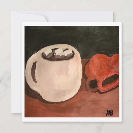 Winter Warmth Karte (Vorderseite)