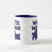 Winter Warrior Pick Truck mit Schneepflug Tasse (Zentrum)