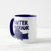 Winter Warrior Pick Truck mit Schneepflug Tasse (Vorderseite Links)